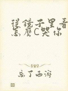 从镜子里看我是怎么C哭你