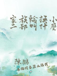 家族轮换小说第二部叫什么名字