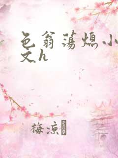 色翁荡熄小说全文h