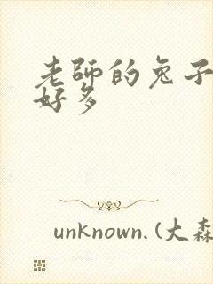 老师的兔子软水好多