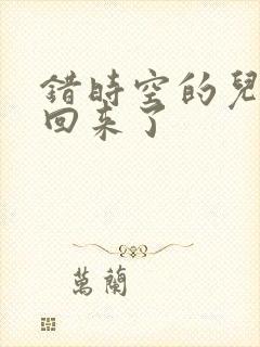 错时空的儿子们回来了