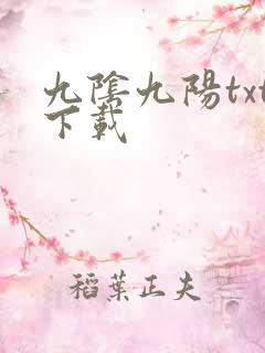 九阴九阳txt下载