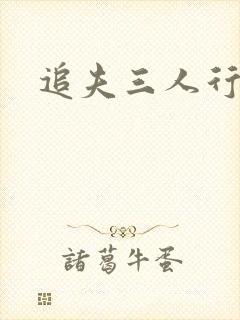 追夫三人行