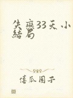 失恋33天小说结局