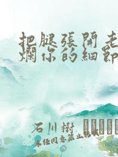 把腿张开老子臊烂你的细节