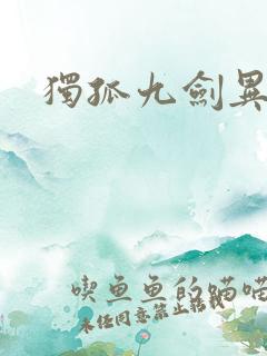 独孤九剑异世录