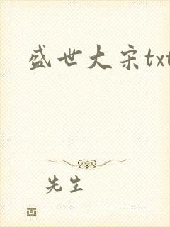 盛世大宋txt