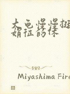 大龟慢慢挺进张娟征的休