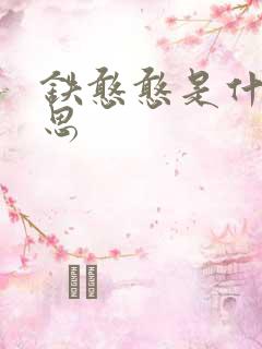 铁憨憨是什么意思