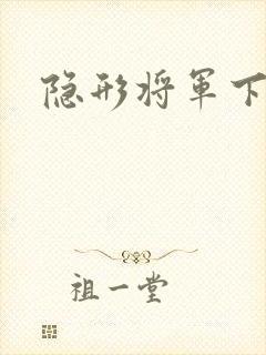 隐形将军下载
