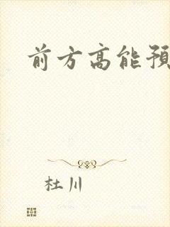 前方高能预警