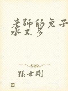 老师的兔子又软水又多