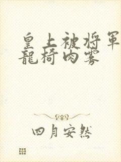 皇上被将军压到龙椅肉雾