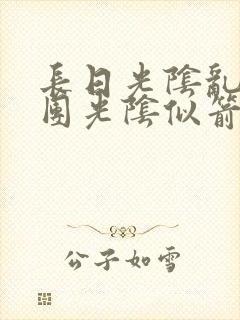 长日光阴乱作一团光阴似箭无弹窗