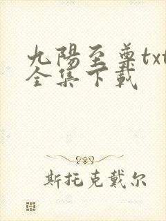 九阳至尊txt全集下载