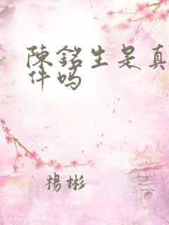 陈铭生是真实事件吗