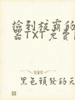 捡到校霸的遥控器TXT免费阅读