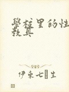 学校里的性教学教具