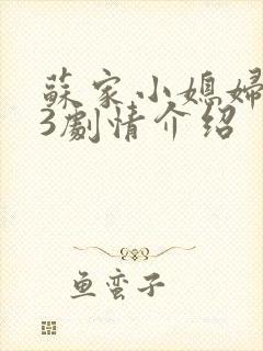 苏家小媳妇1V3剧情介绍