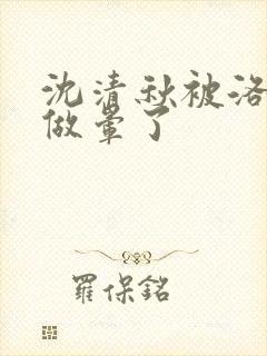 沈清秋被洛冰河做晕了