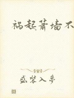 祸起萧墙不知戢