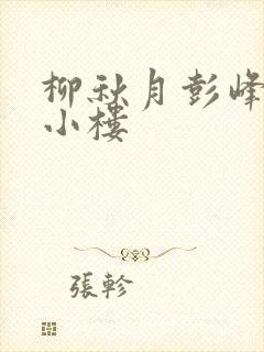 柳秋月彭峰月满小楼