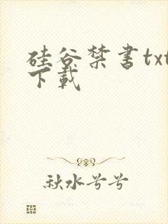 硅谷禁书txt下载