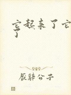 它起来了它想你了