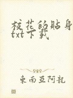 校花的贴身保镖txt下载