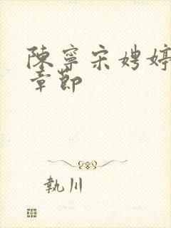 陈宁宋娉婷最新章节