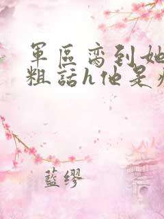 军区脔到她哭h粗话h他是疯批