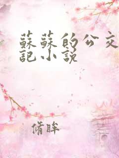 苏苏的公交车日记小说