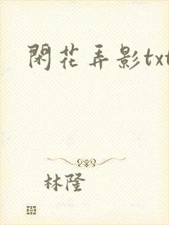 闲花弄影txt