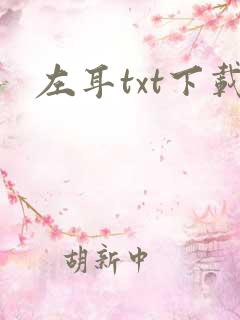 左耳txt下载