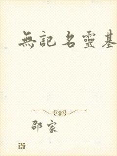 无记名灵基