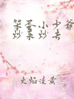 笨蛋小少爷又被炒来炒去