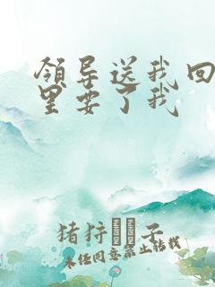 领导送我回家车里要了我