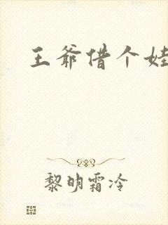 王爷借个娃