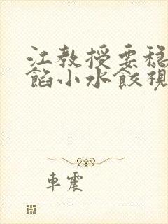 江教授要稳住肉馅小水饺视频