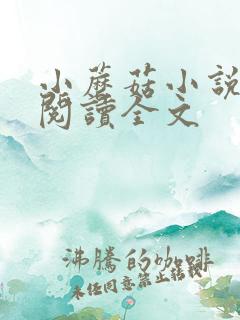 小蘑菇小说免费阅读全文