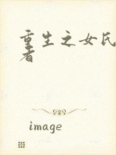 重生之女氏终结者