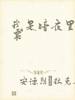 我是暗夜里的罂粟