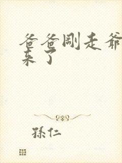 爸爸刚走爷爷就来了