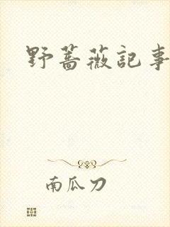 野蔷薇记事薄