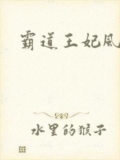 霸道王妃风流王