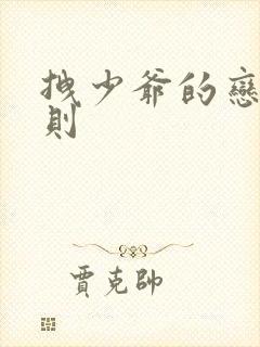 拽少爷的恋爱法则