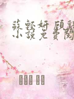 苏轻妍 顾辞笙小说免费阅读