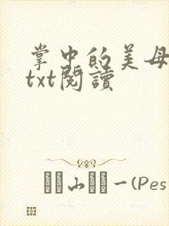掌中的美母版主txt阅读