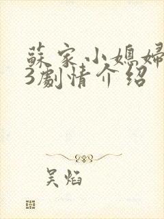 苏家小媳妇1V3剧情介绍