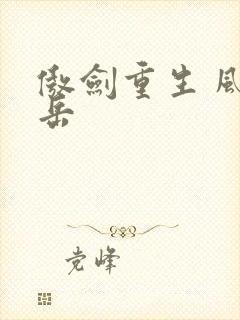 傲剑重生 风子岳